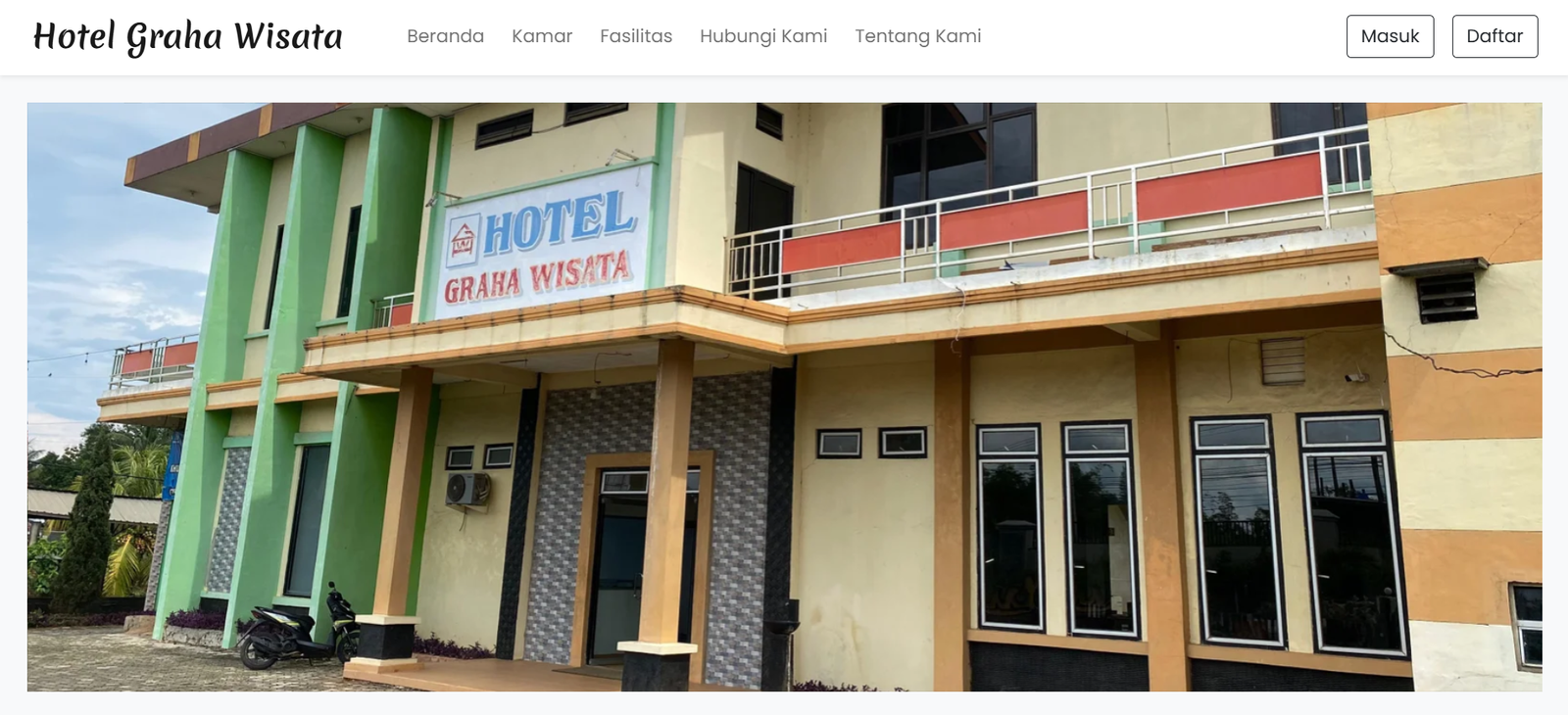 Reservation Platform - Hotel Graha Wisata Cover